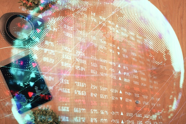 A close-up of a computer screen displaying IRS data analysis software, highlighting patterns of tax discrepancies. The image focuses on the technological aspect of modern IRS auditing.