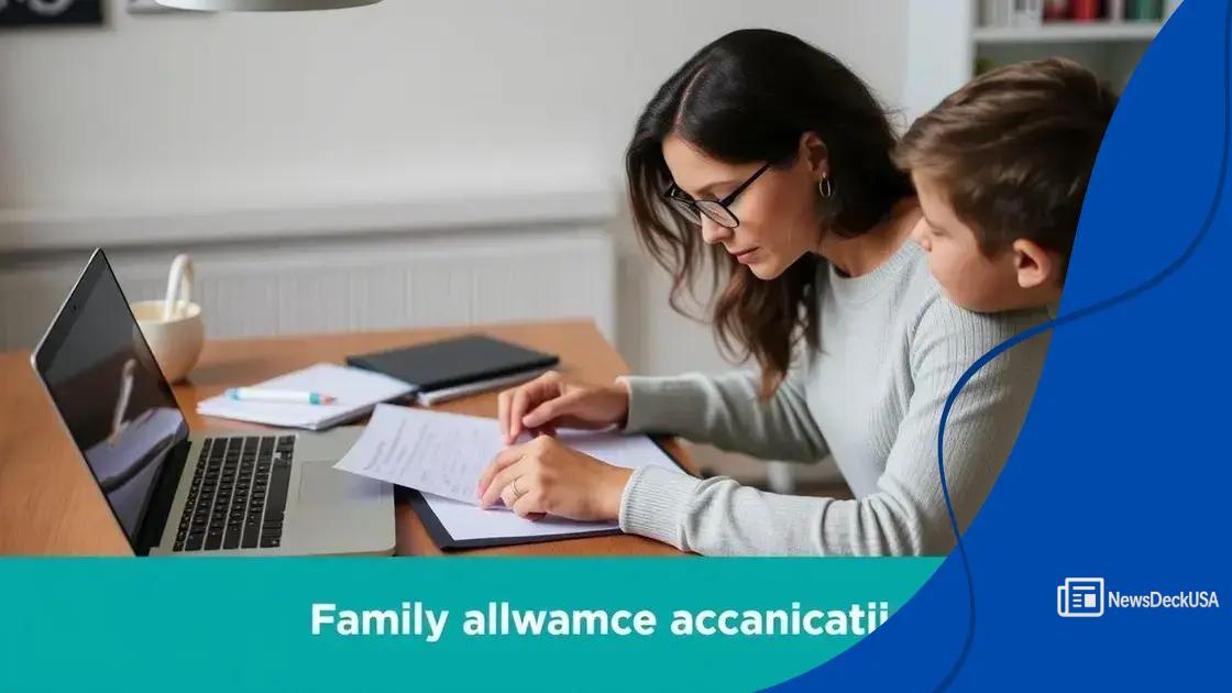 How to apply for family allowance