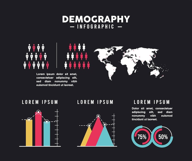 An infographic showing the breakdown of voter demographics (e.g., age, race, gender) and their shifting political affiliations over time. The infographic should use clear and concise visuals to illustrate the changes.